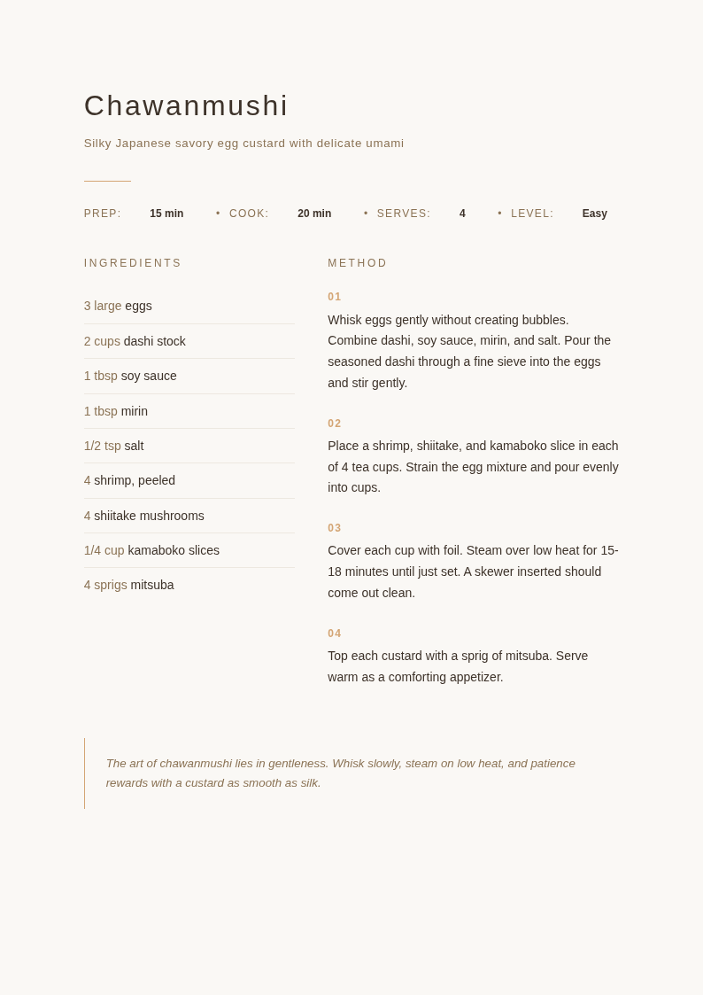 Japandi Minimalist Recipe With Zen Simplicity